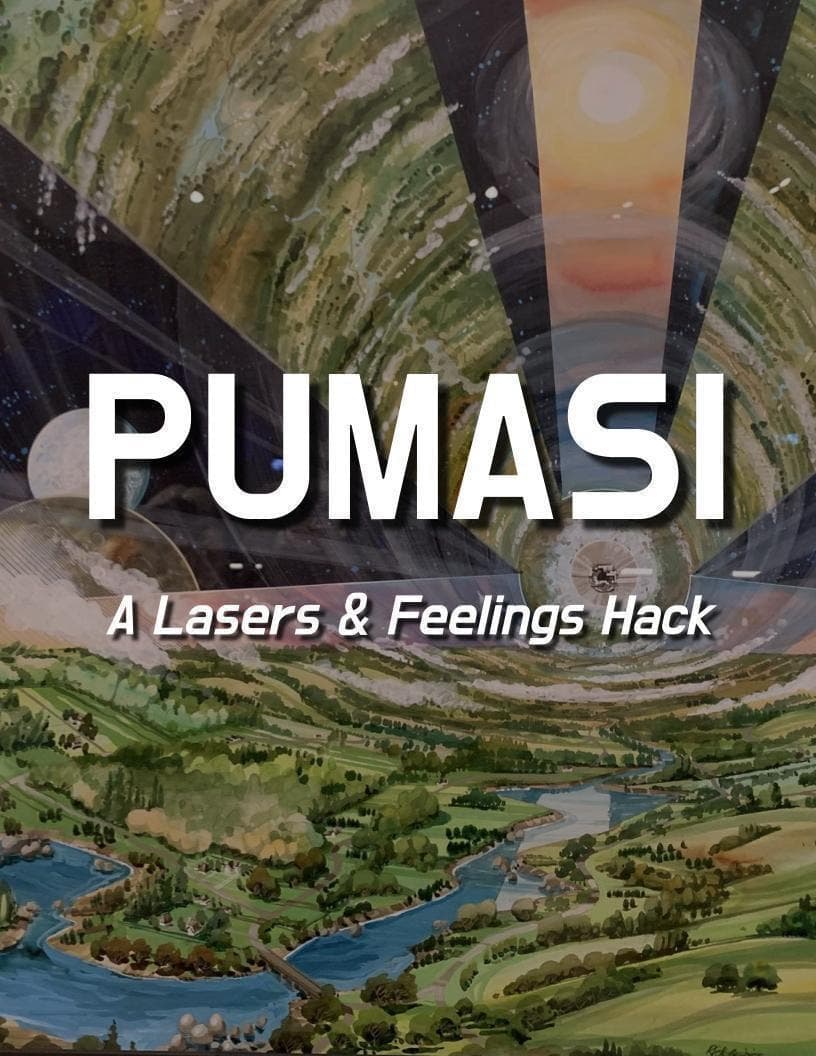 The cover uses a retrofuturistic artist's rendering of a space colony from NASA's Ames Research Center.